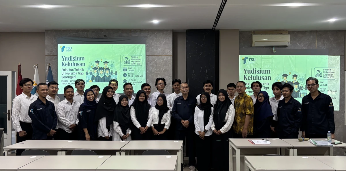 Yudisium Kelulusan Fakultas Teknik Periode Akhir TA. Gasal 2025/2026